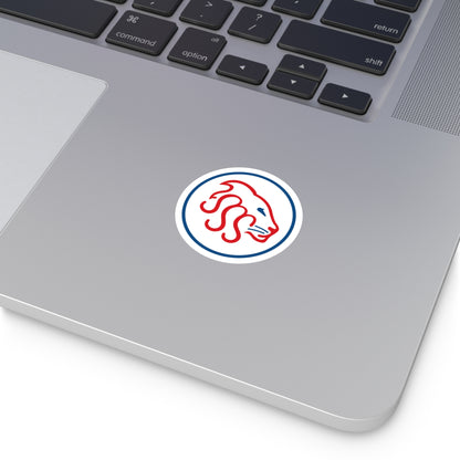 Bold Lion Round Vinyl Stickers - Perfect for Scrapbooking, Laptop Decor, Gift Wrapping, Party Favors, Car Stickers