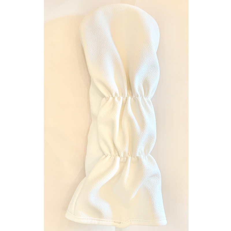 White Golf Driver Cover – One Size Fits All