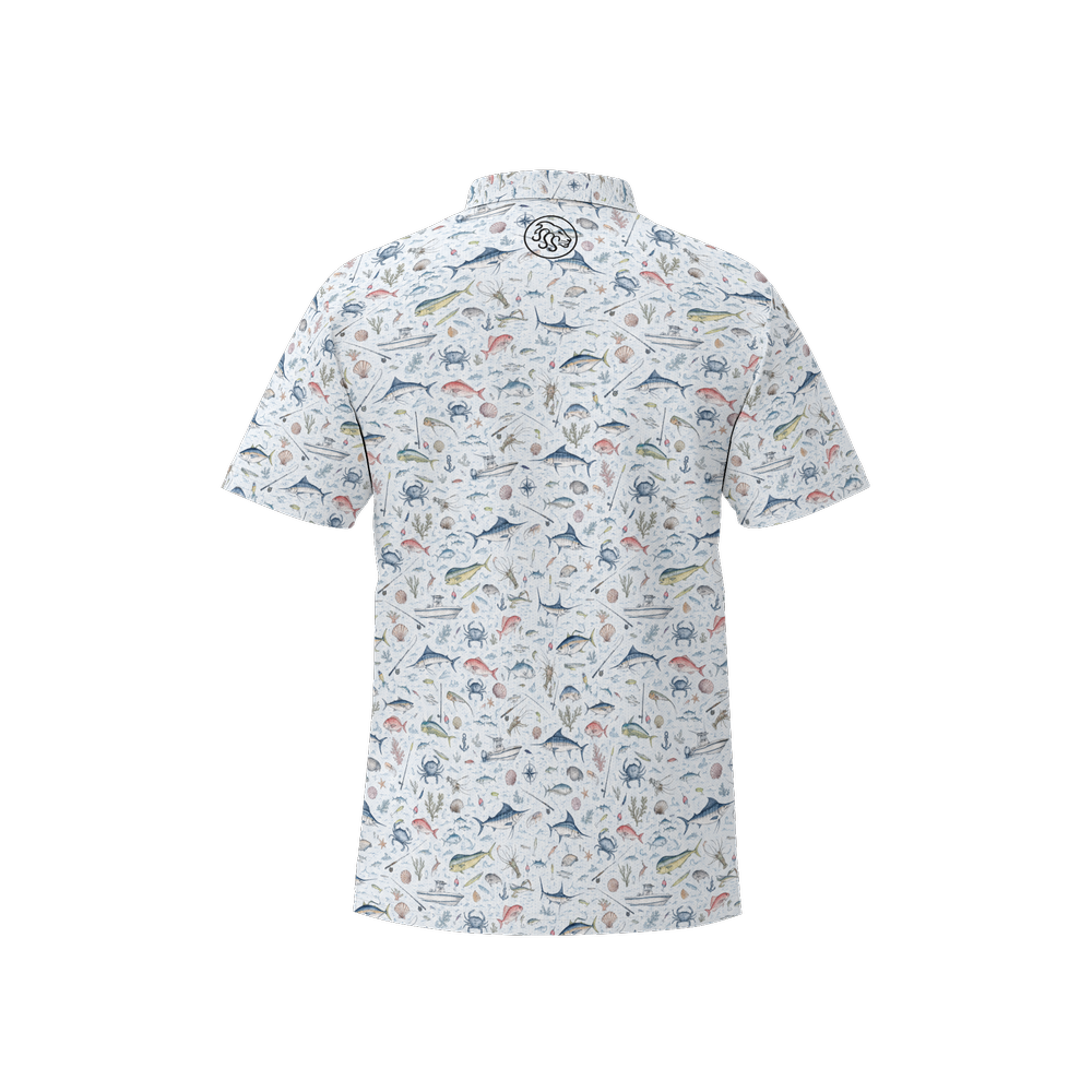 Saltwater Fishing - Golf Polo