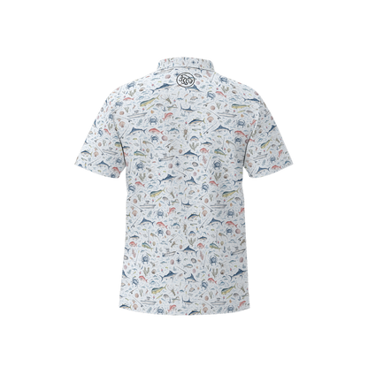 Saltwater Fishing - Golf Polo