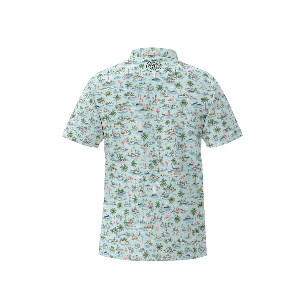 Flamingos - Golf Polo