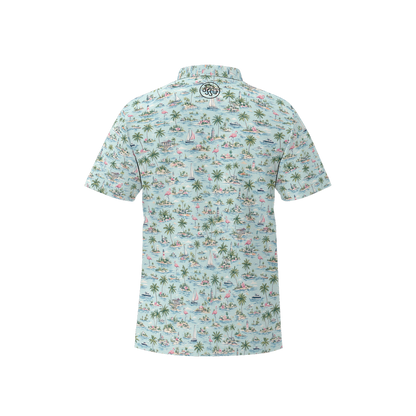 Flamingos - Golf Polo