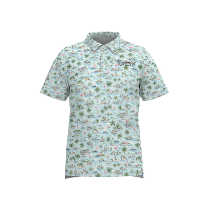 Flamingos - Golf Polo